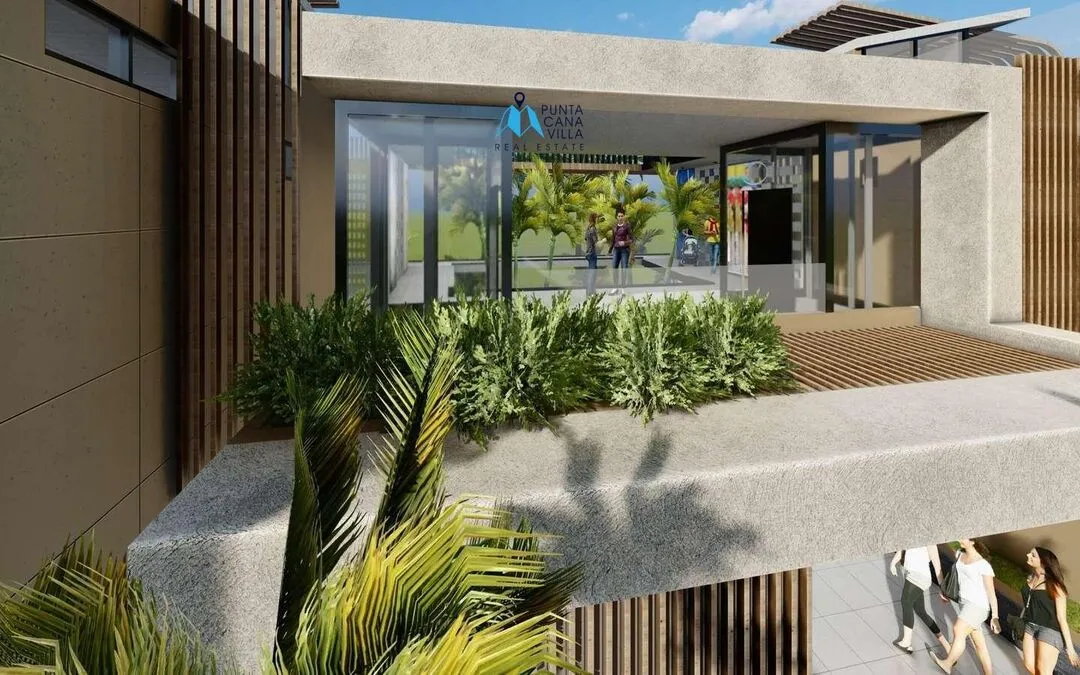 Cap Cana condos à vendre à Las Iguanas, condo de deux chambres à coucher avec piscine privée