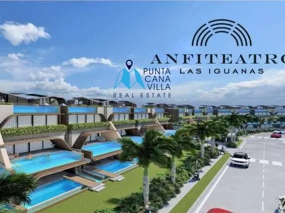 Cap Cana properties for sale in Las Iguanas two bedroom condo with private pool ()