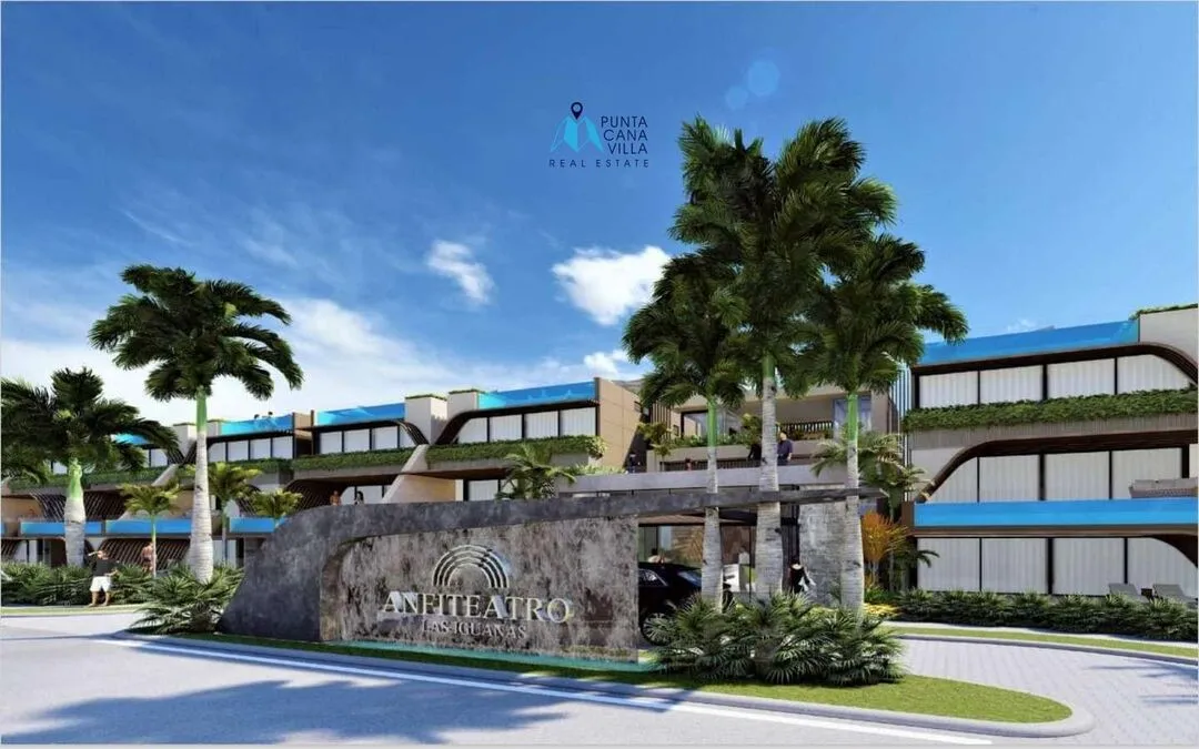 Cap Cana condos à vendre à Las Iguanas, condo de deux chambres à coucher avec piscine privée