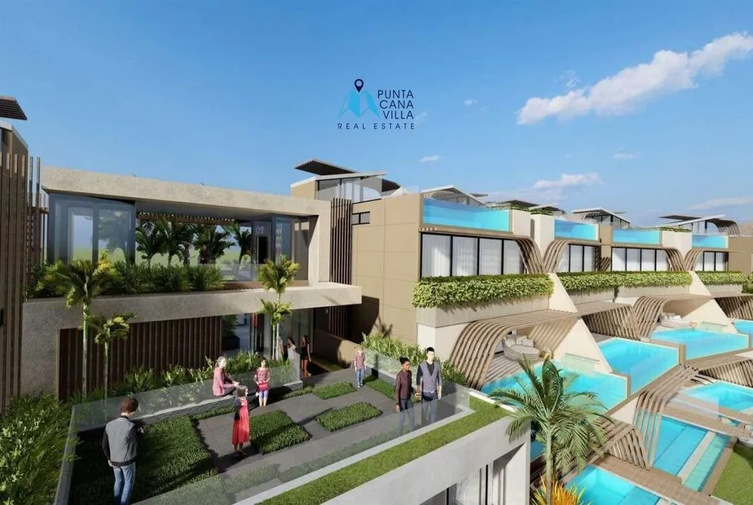 Condo for sale in Las Iguanas Cap Cana, one bedroom penthouse within gated community ()
