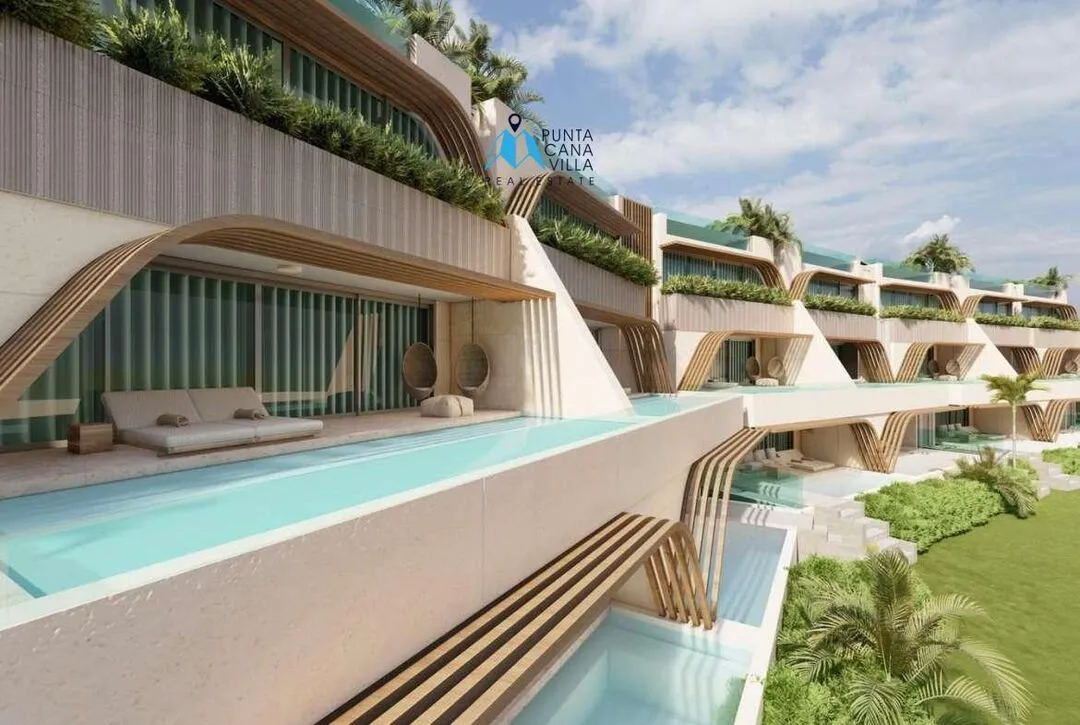 Condo for sale in Las Iguanas Cap Cana, one bedroom penthouse within gated community ()