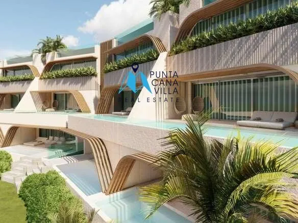 Condo for sale in Las Iguanas Cap Cana, one bedroom penthouse within gated community ()