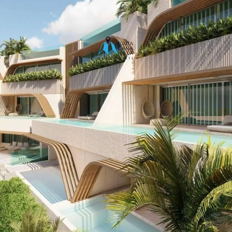 Condo for sale in Las Iguanas Cap Cana, one bedroom penthouse within gated community ()