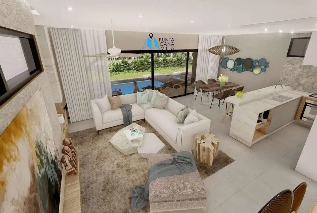 Condo for sale in Las Iguanas Cap Cana, one bedroom penthouse within gated community ()