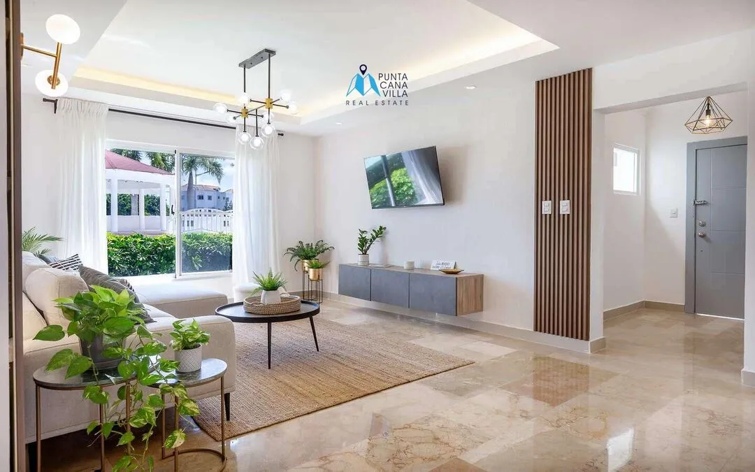 Punta Cana, condo d’une chambre à vendre avec vue sur la piscine