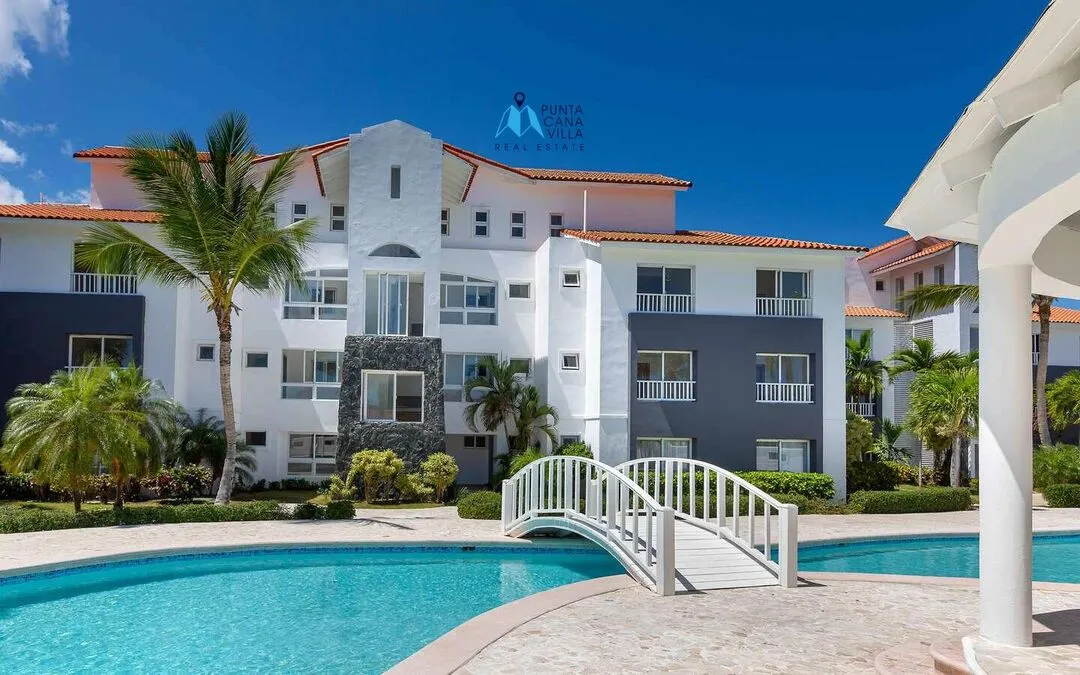 Punta Cana, condo d’une chambre à vendre avec vue sur la piscine