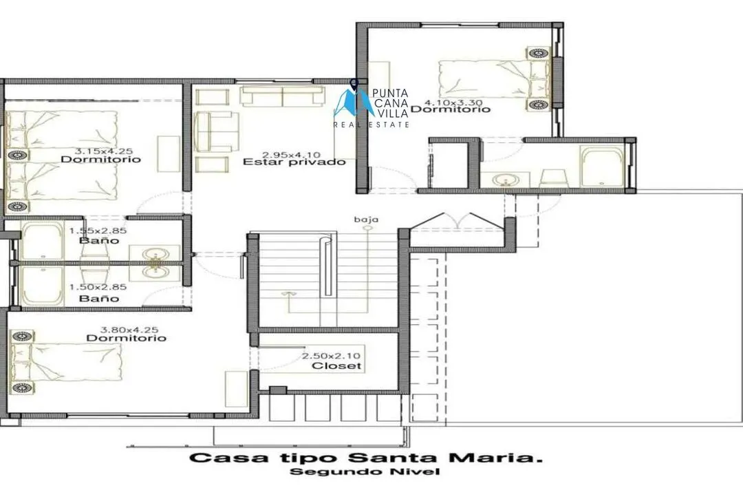 For sale in Bavaro, four bedroom villa in Velero at Punta Cana ()
