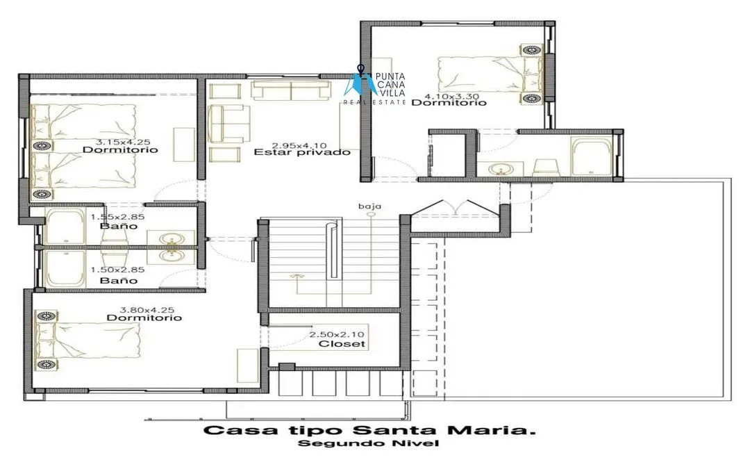 For sale in Bavaro, four bedroom villa in Velero at Punta Cana () For sale in Bavaro, four bedroom villa in Velero at Punta Cana ()