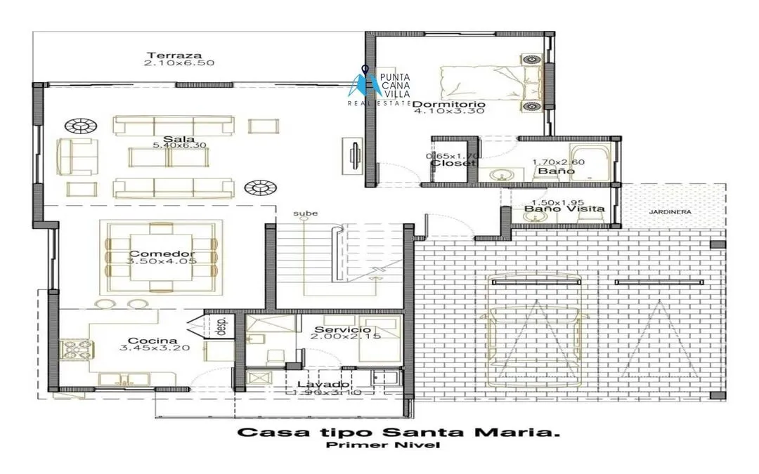 For sale in Bavaro, four bedroom villa in Velero at Punta Cana () For sale in Bavaro, four bedroom villa in Velero at Punta Cana ()