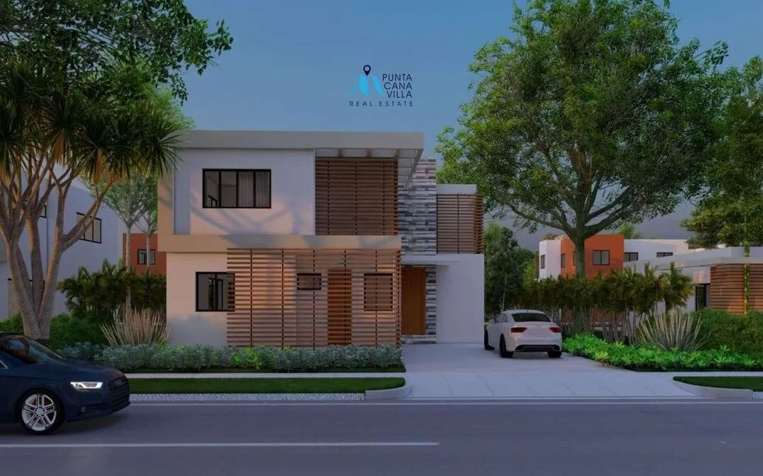 A vendre à Bavaro, villa de trois chambres à coucher à Velero at Punta Cana