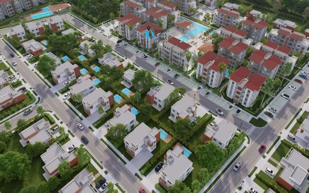 A vendre à Bavaro, villa de trois chambres à coucher à Velero at Punta Cana