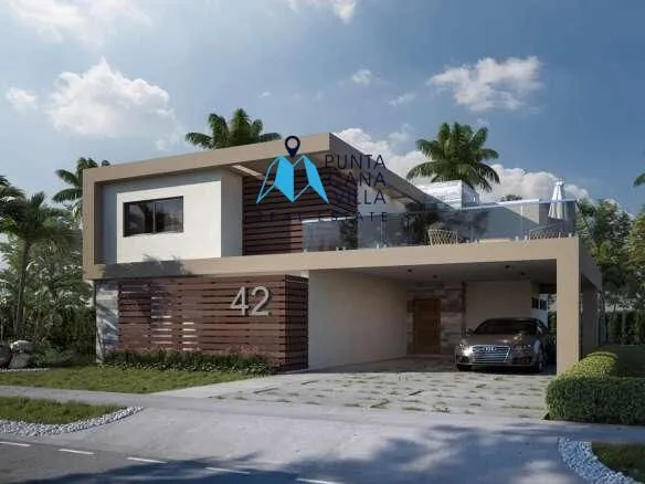 For sale in Bavaro, three bedroom villa in Velero at Punta Cana ()