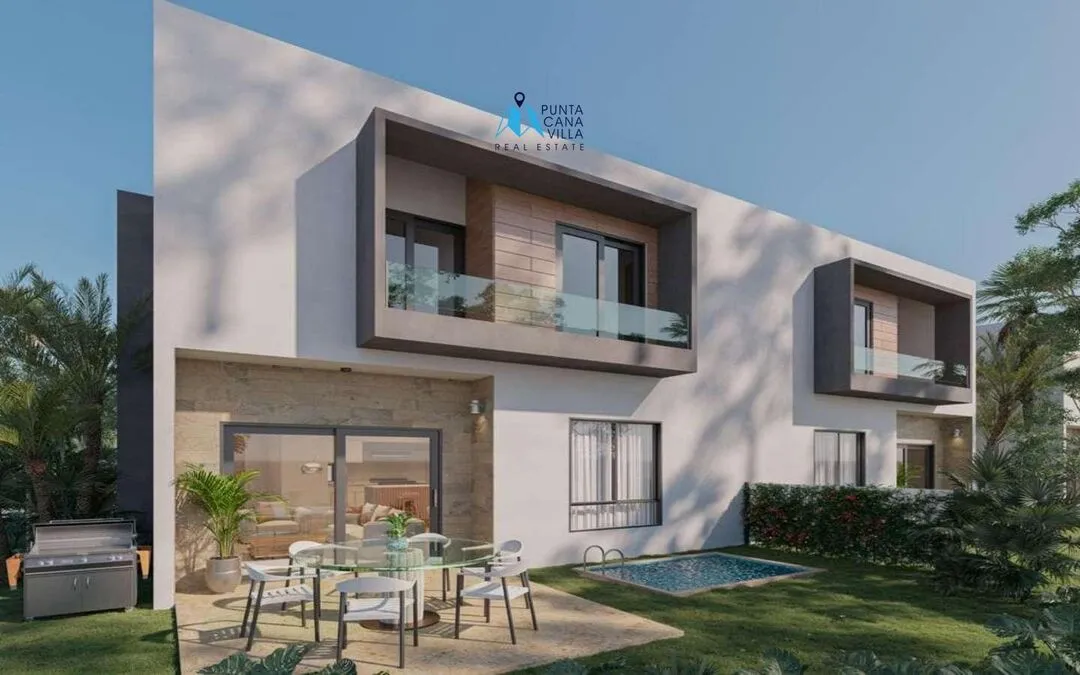 Green Garden II : Duplex de luxe de 3 chambres à Vista Cana. Accès au lac, au golf et au clubhouse