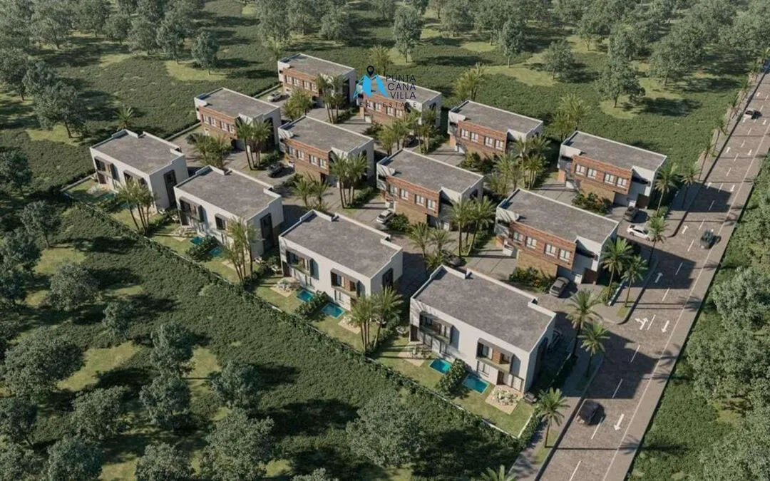 Green Garden II : Duplex de luxe de 3 chambres à Vista Cana. Accès au lac, au golf et au clubhouse