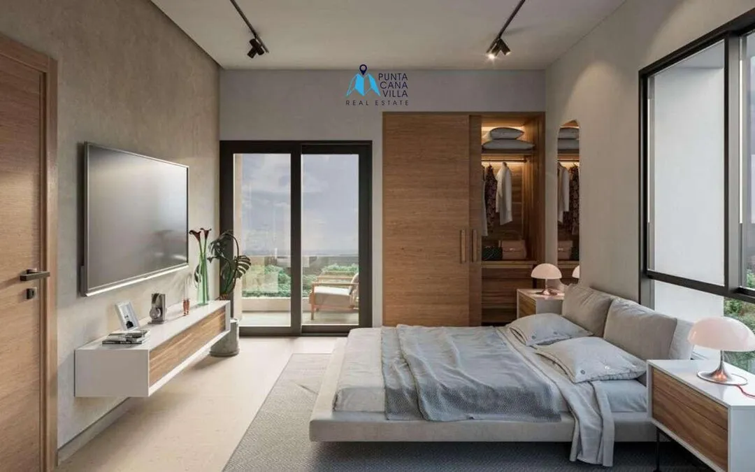 Green Garden II : Duplex de luxe de 3 chambres à Vista Cana. Accès au lac, au golf et au clubhouse