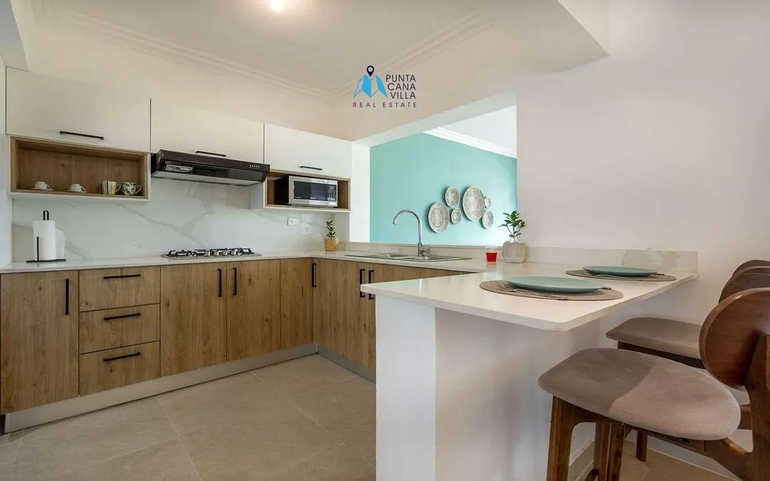 Appartement de deux chambres à vendre à Punta Cana, Bavaro avec accès direct à la plage