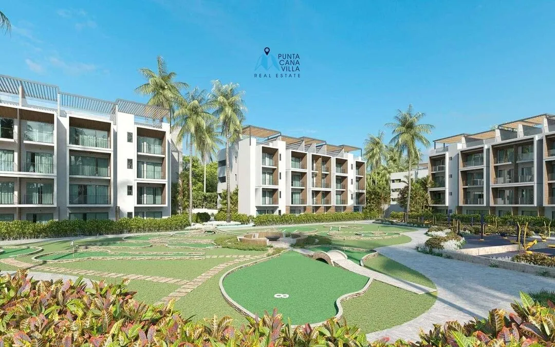 Punta Cana condos for sale in Dominican Republic one bedroom condo with full of amenities ()