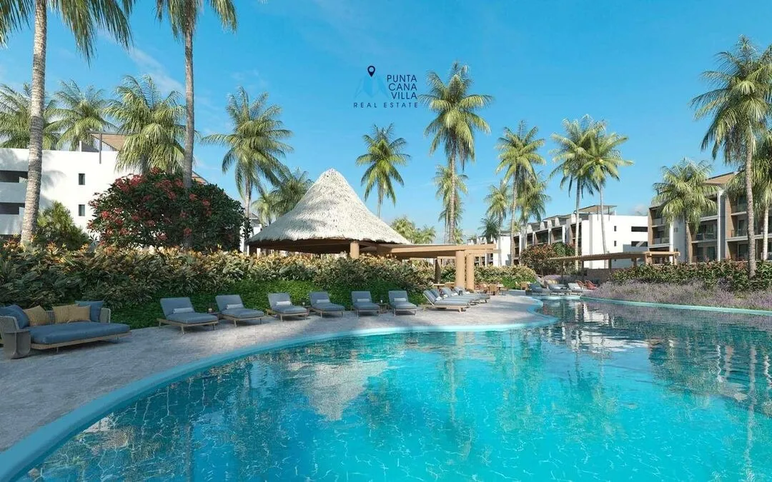 Punta Cana condos for sale in Dominican Republic one bedroom condo with full of amenities ()