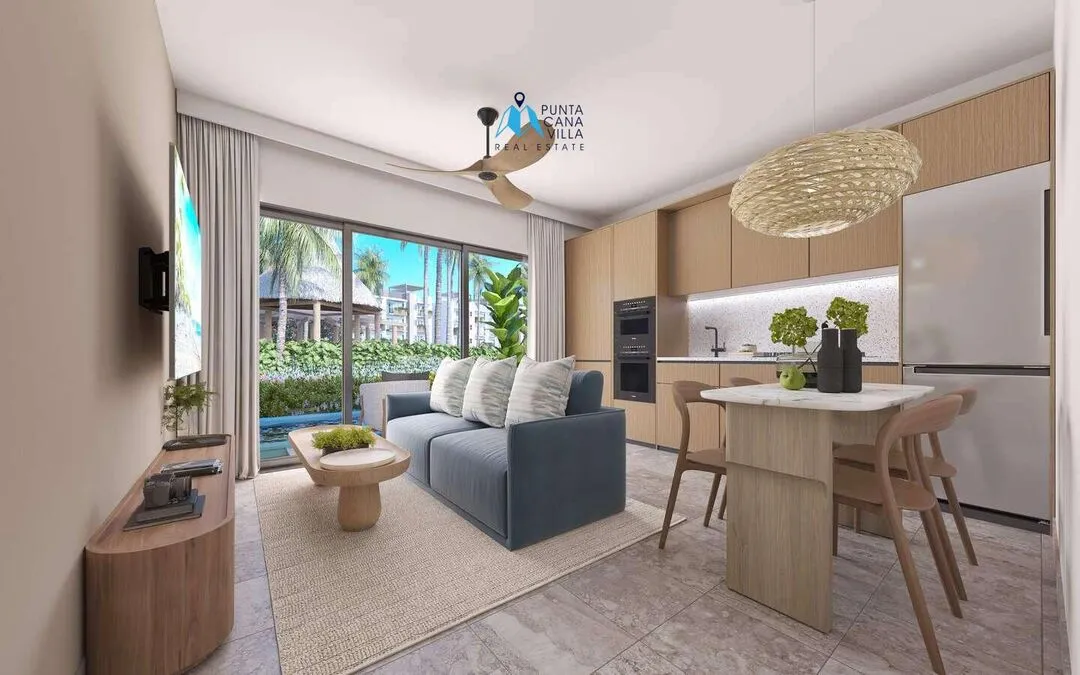 Punta Cana condos for sale in Dominican Republic one bedroom condo with full of amenities ()