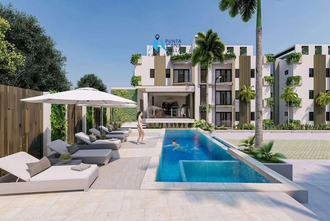 Punta Cana condos for sale, one bedroom condo in Bavaro, Caribbean Gardens ()