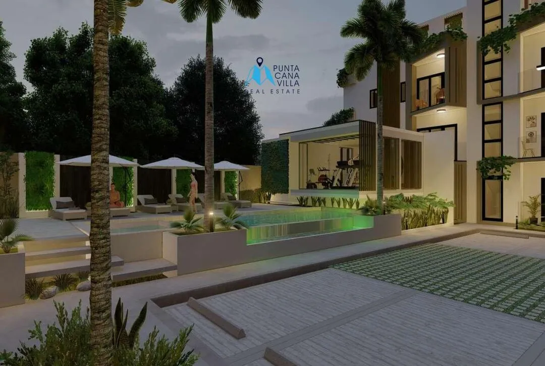 Punta Cana condos for sale, one bedroom condo in Bavaro, Caribbean Gardens ()