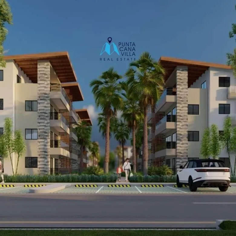 Punta Cana condos for sale, three bedroom condo in Bavaro with common swimming pool, Velero at Punta Cana ()