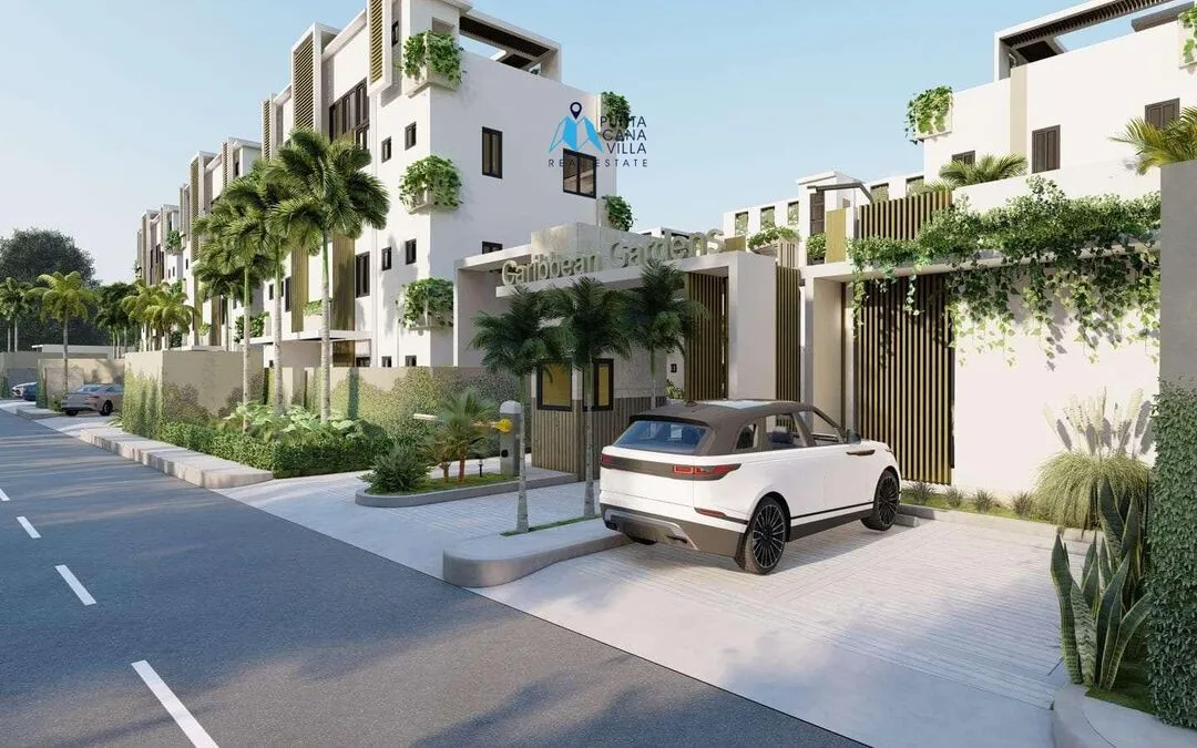 Punta Cana condos for sale, two bedroom condo in Bavaro, Caribbean Gardens ()