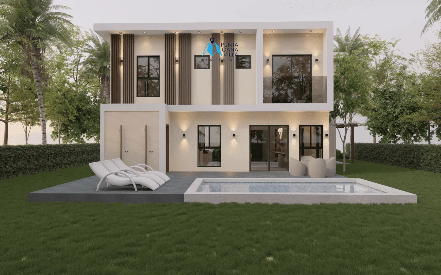 Vista Cana maisons à vendre, villa de trois chambres à Punta Cana