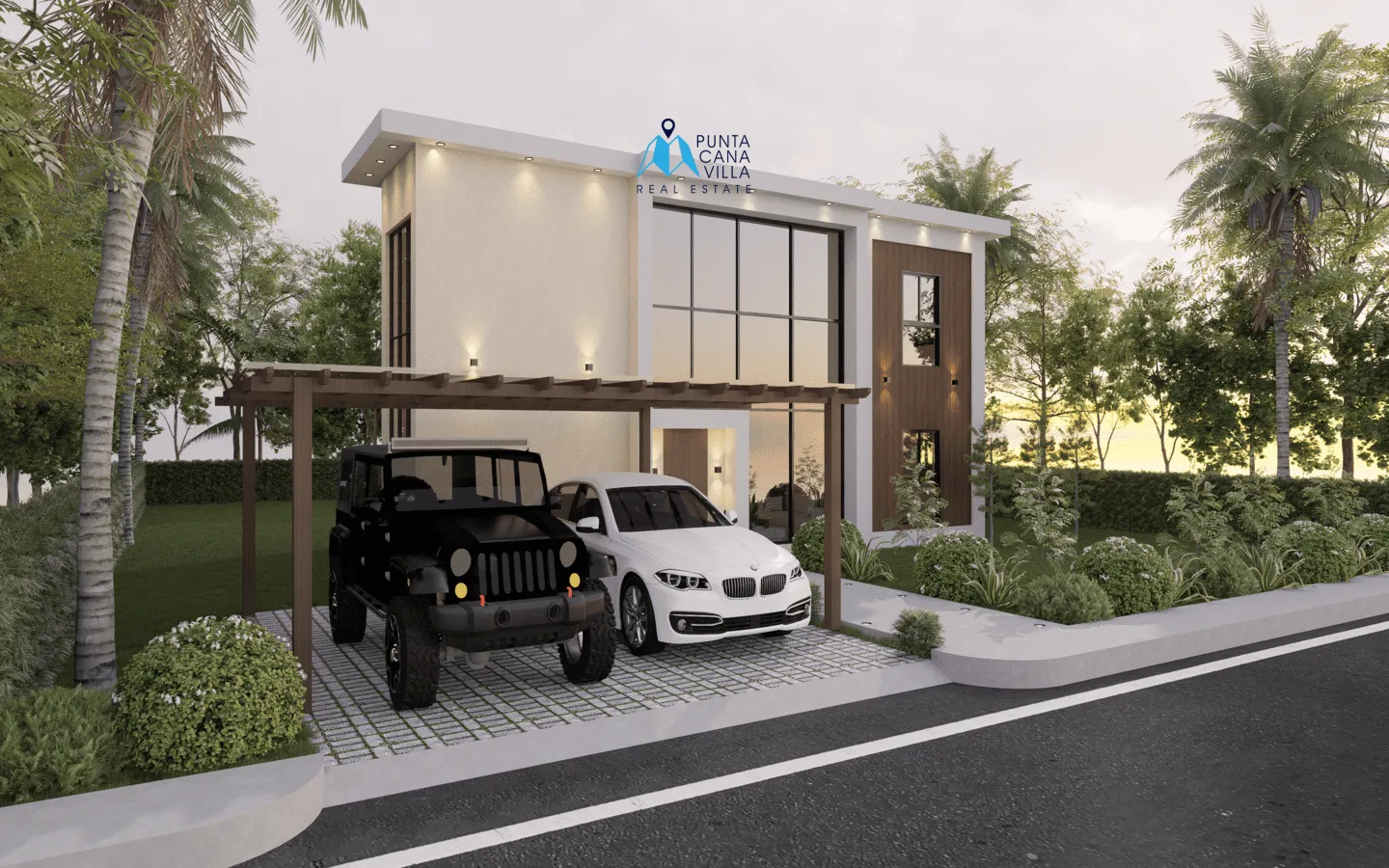 Vista Cana maisons à vendre, villa de trois chambres à Punta Cana