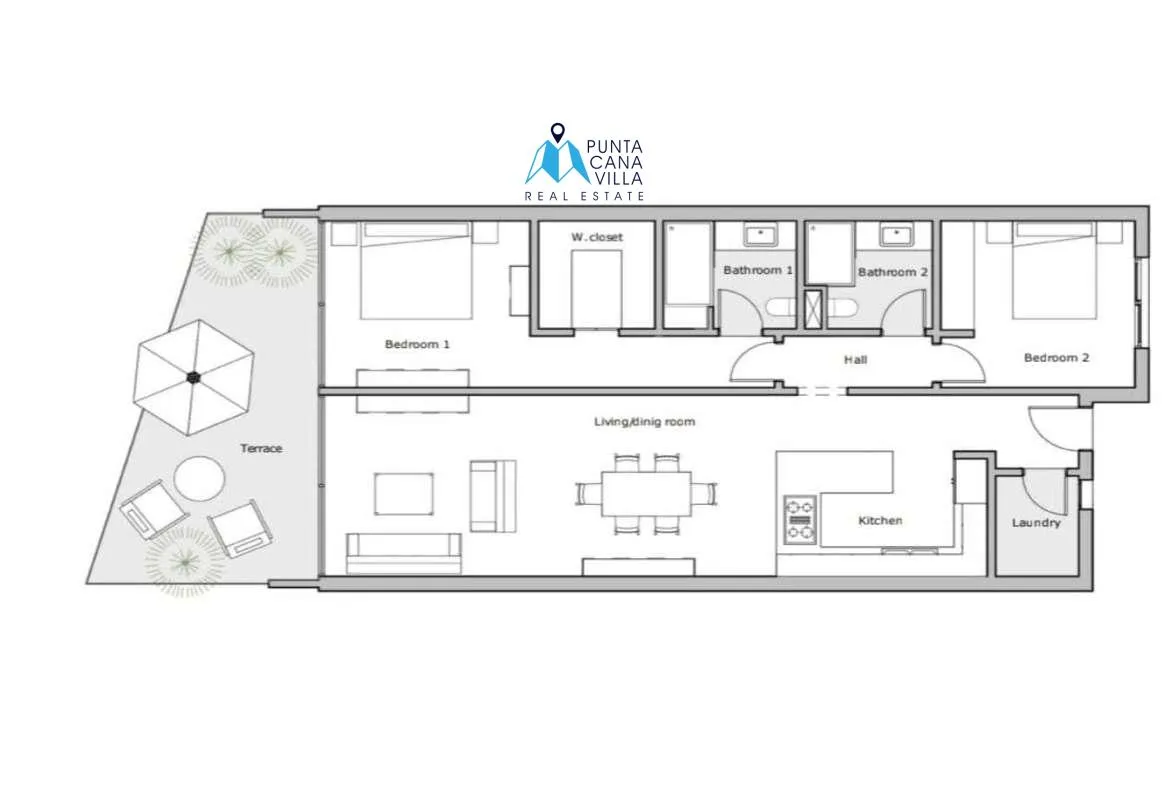 , Larimar City, Punta Cana two bedroom condos for sale ()