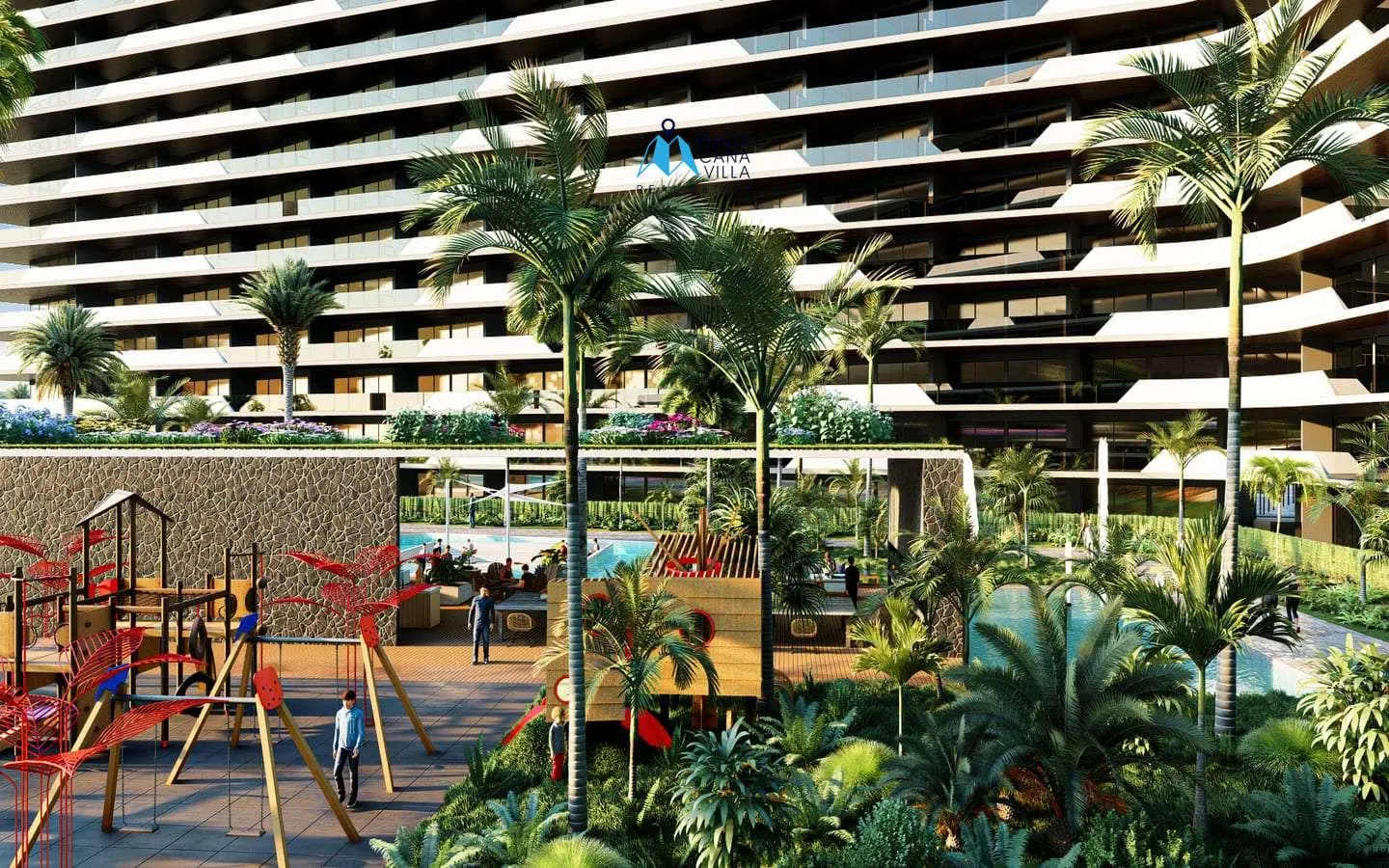 Ciudad Larimar, Punta Cana venta de apartamentos de dos habitaciones