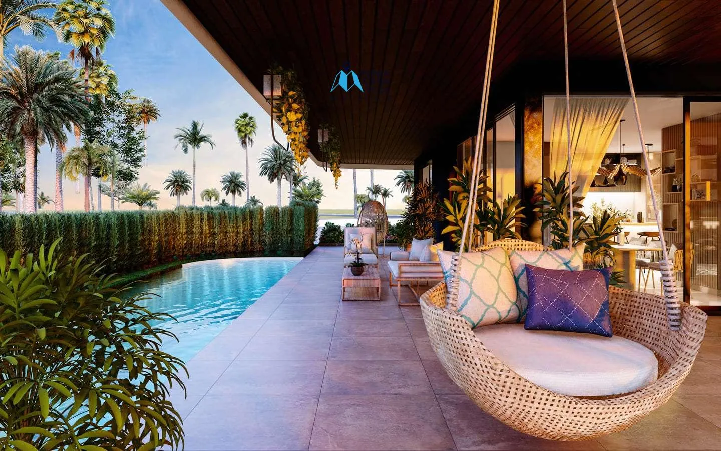 Ciudad Larimar, Punta Cana venta de apartamentos de dos habitaciones