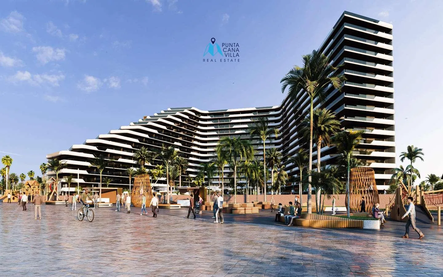 Ciudad Larimar, Punta Cana venta de apartamentos de dos habitaciones