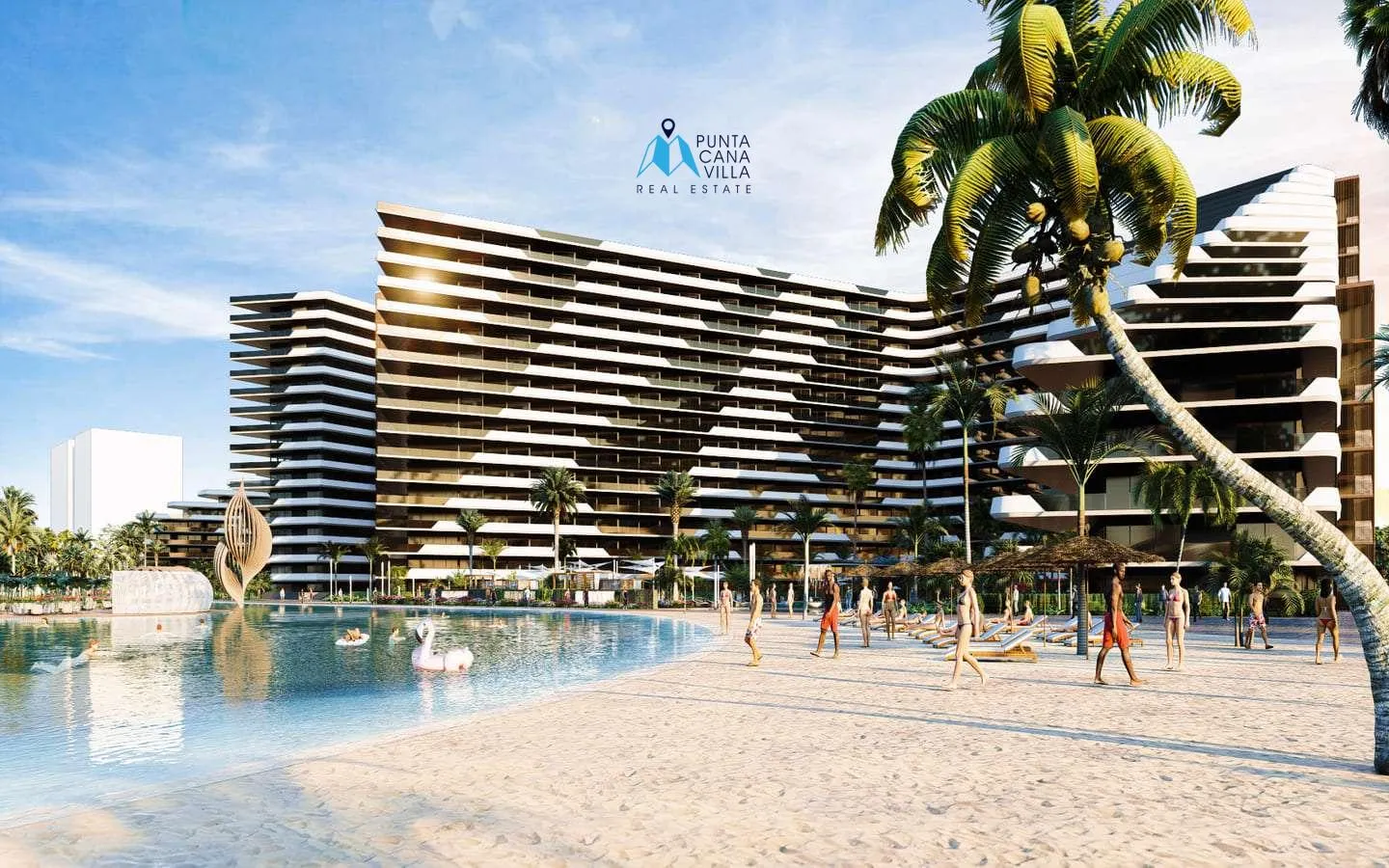 Ciudad Larimar, Punta Cana venta de apartamentos de dos habitaciones