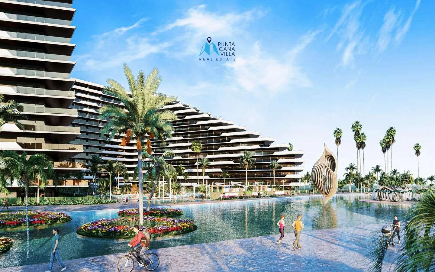 Ciudad Larimar, Punta Cana venta de apartamentos de dos habitaciones