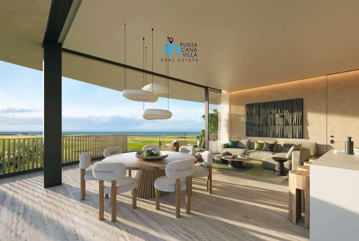 ID One Bedroom Apartment for Sale in Cap Cana, Golf Las Iguanas with Ocean views ()