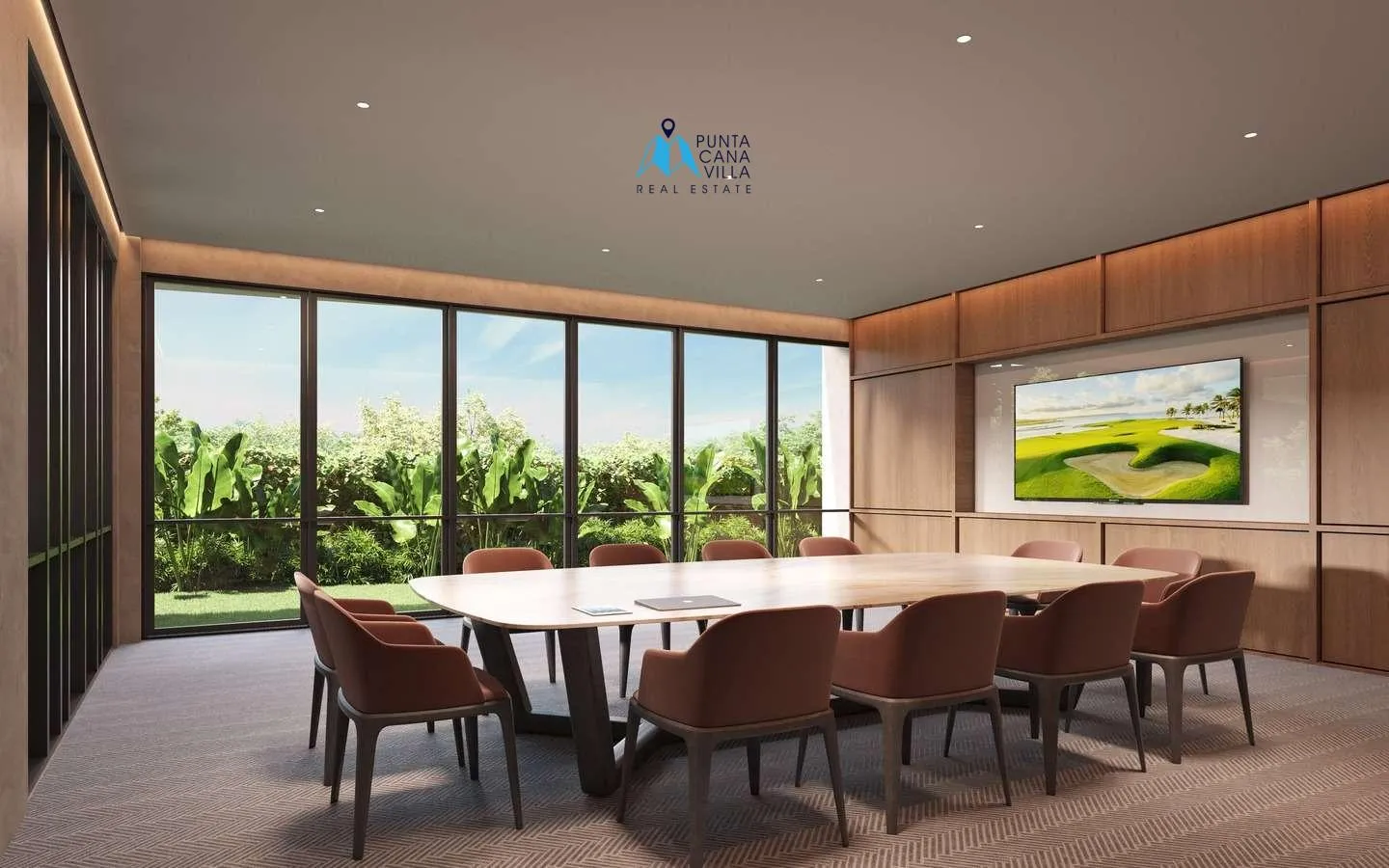 Las Iguanas Golf, Cap Cana, Appartement de trois chambres à vendre avec accès à la plage