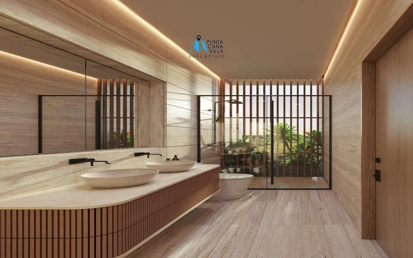 Las Iguanas Golf, Cap Cana, Appartement de trois chambres à vendre avec accès à la plage