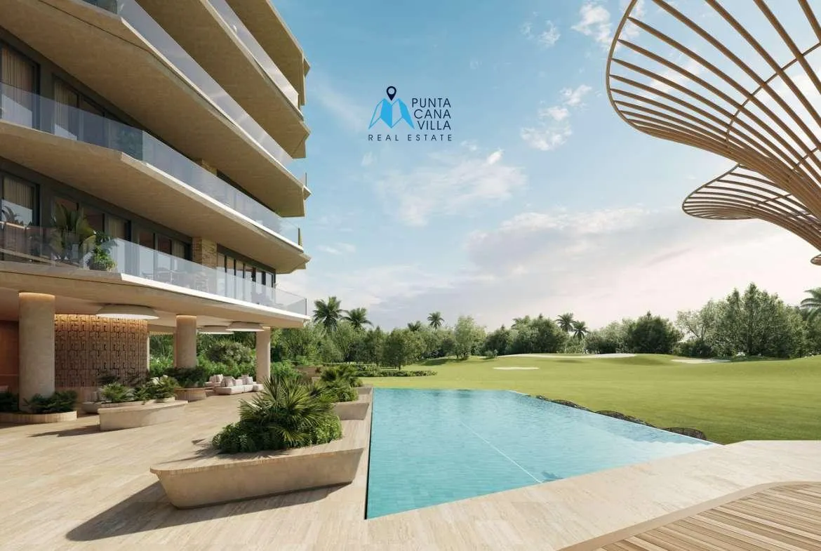 ID Three Bedroom Apartment for Sale in Cap Cana's Golf Las Iguanas with Beach Access ()