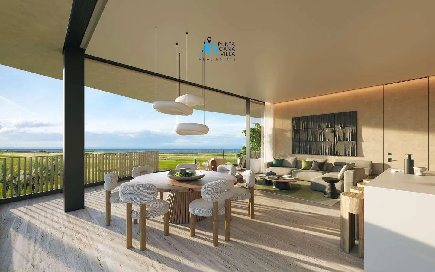 Cap Cana, Las Iguanas, golf, condo à vendre avec Jacuzzi et Jardin