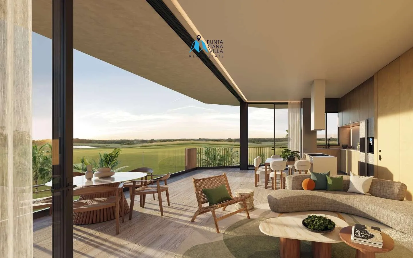 Cap Cana, Las Iguanas, golf, condo à vendre avec Jacuzzi et Jardin
