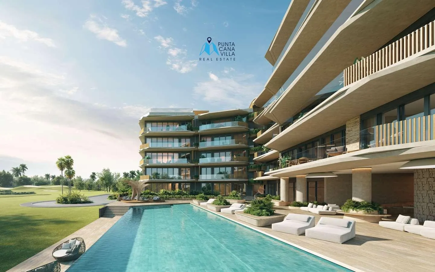 Cap Cana, Las Iguanas, golf, condo à vendre avec Jacuzzi et Jardin