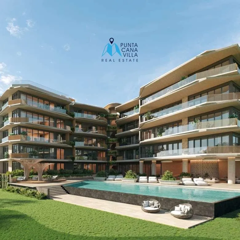 ID Two Bedroom Apartment for Sale in Cap Cana, Golf Las Iguanas with Jacuzzi and Garden ()