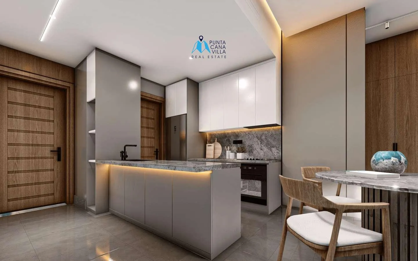 Cap Cana, Ciudad Las Canas, apartamento de dos habitaciones en venta