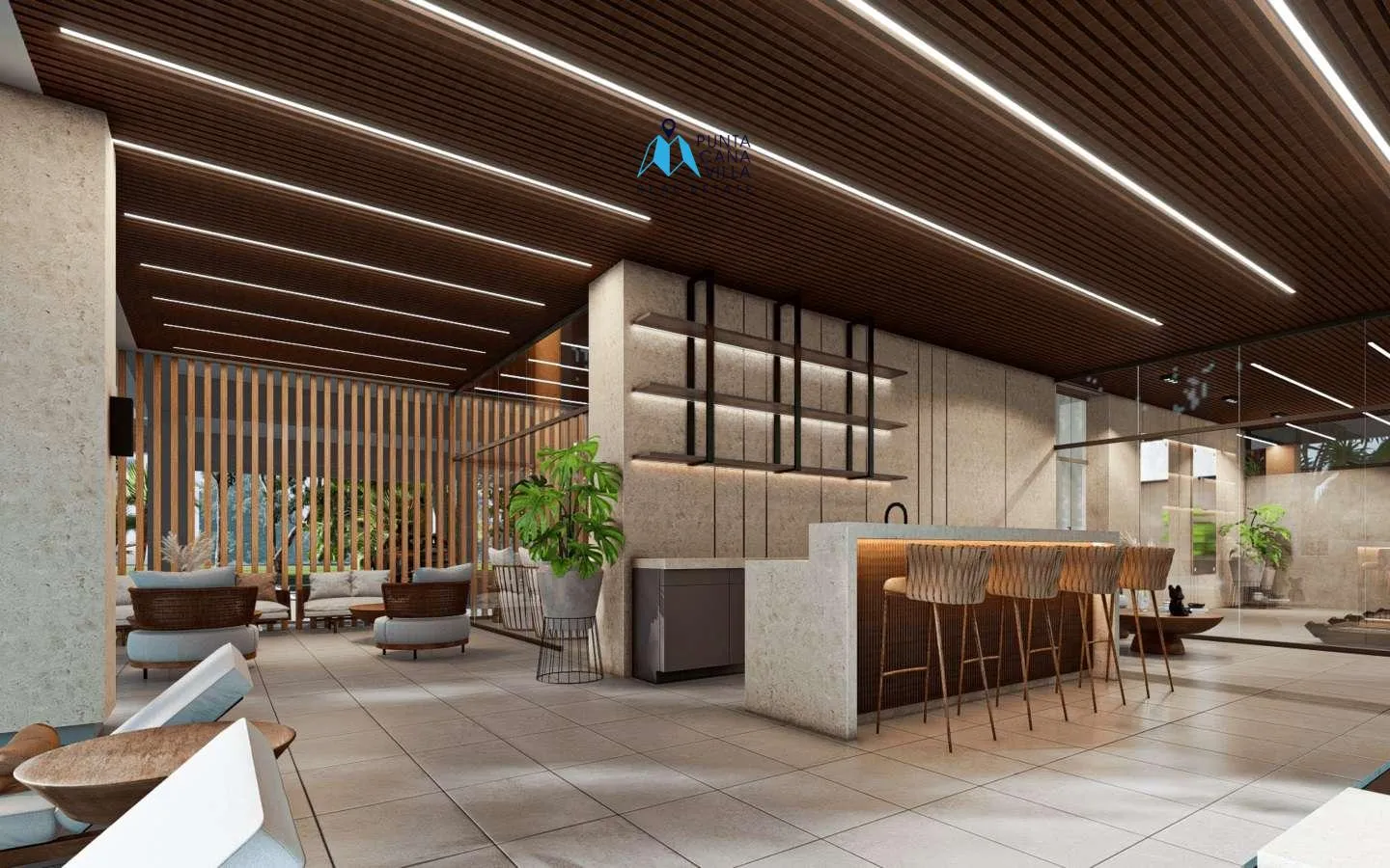 Cap Cana, Ciudad Las Canas, apartamento de dos habitaciones en venta