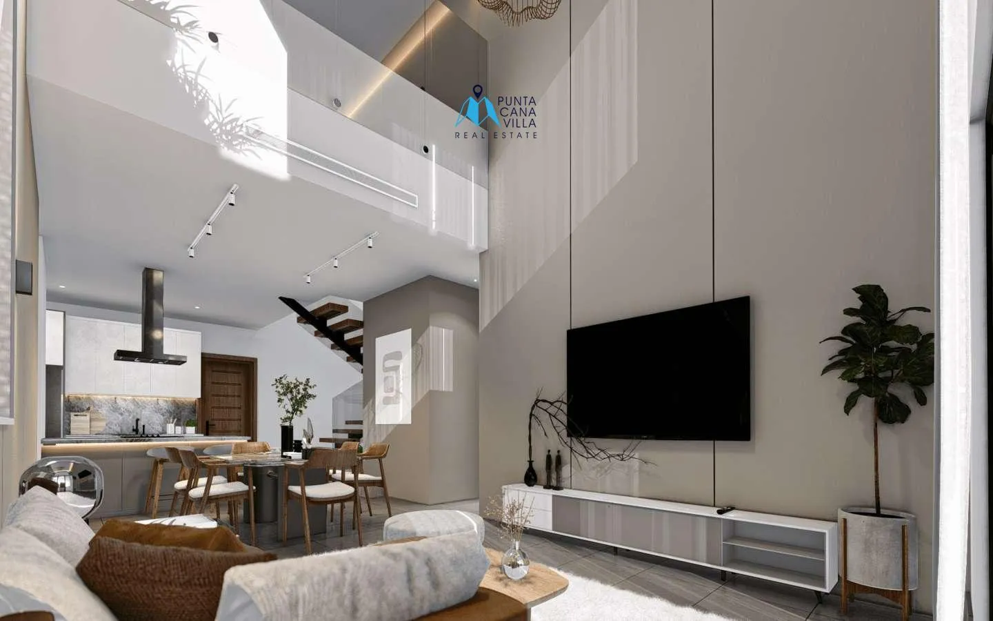 Cap Cana, Ciudad Las Canas, apartamento de dos habitaciones en venta