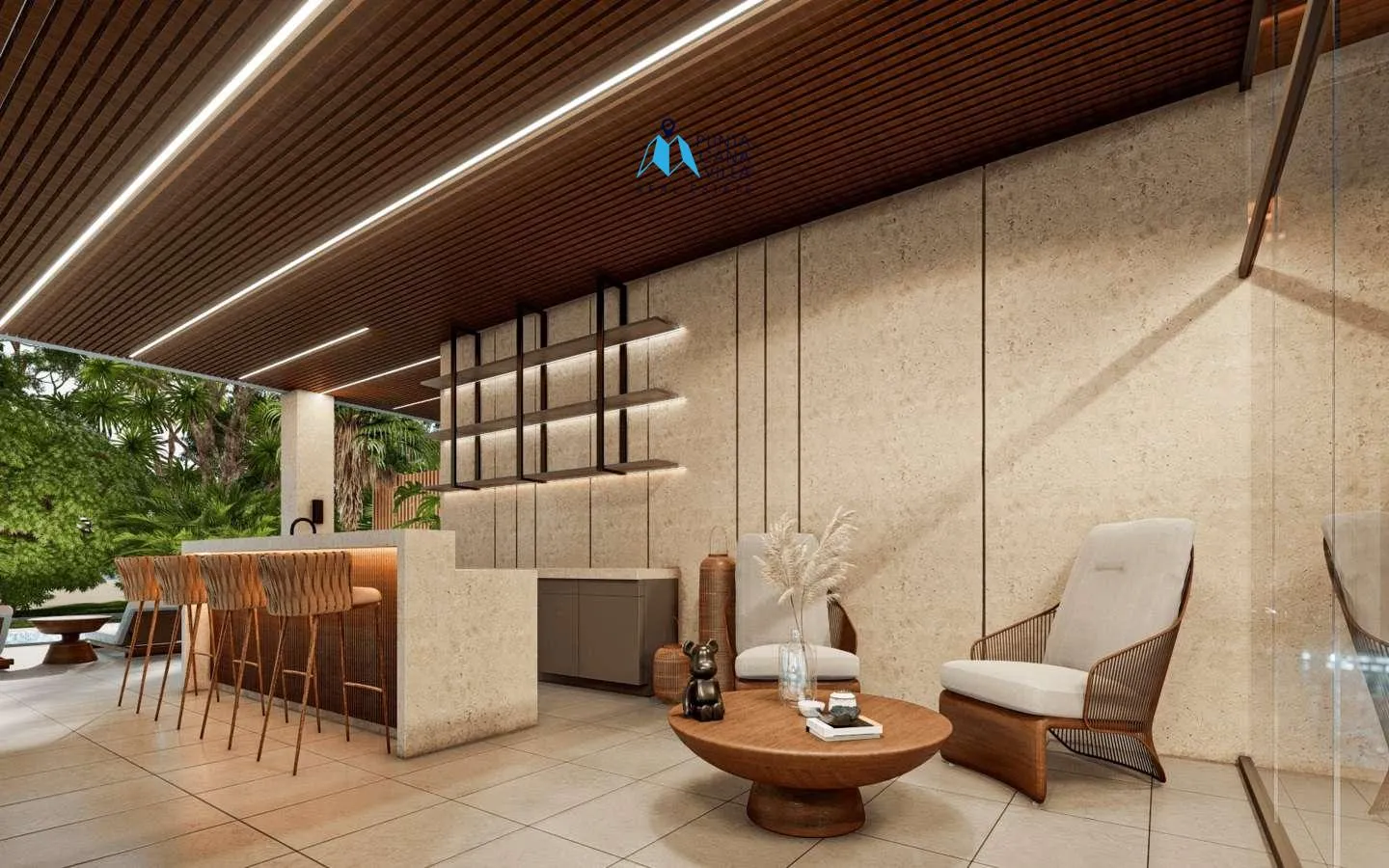 Cap Cana, Ciudad Las Canas, apartamento de dos habitaciones en venta