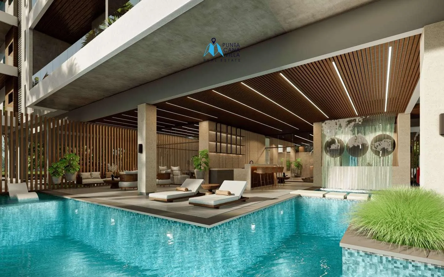 Cap Cana, Ciudad Las Canas, apartamento de dos habitaciones en venta