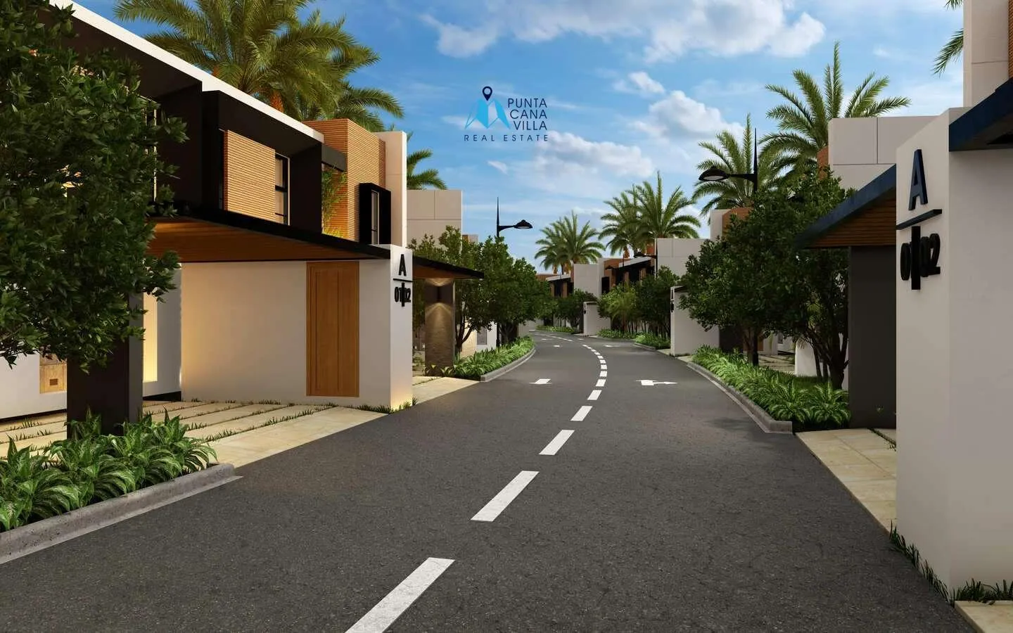 Cap Cana villas à vendre à Las Iguanas Golf Residences, Villa de trois chambres à coucher sur les rives orientales de la RD