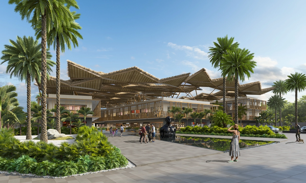 Espace commercial Vista Cana sur une place exclusive, opportunité unique